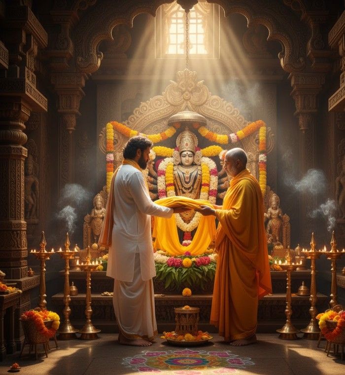 వస్త్ర సమర్పణం